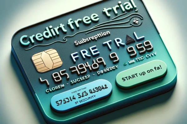 digital interface for entering credit card details